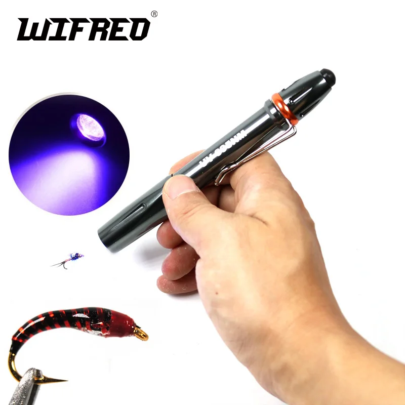 Wifreo 1шт мушек УФ клей лечение светильник Фонарь ручка Ультрафиолетовый Нимфа