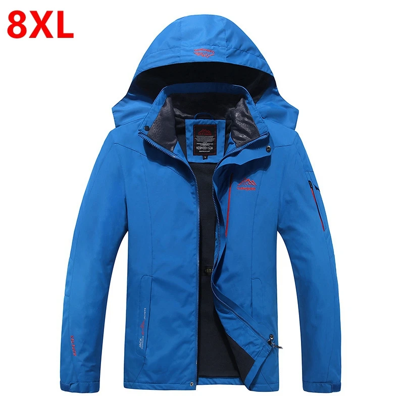 Одежда для весны и осени куртка очень большого размера мужская увеличения жира 4XL