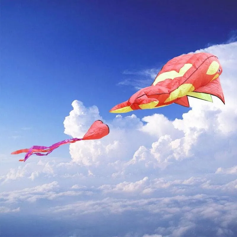 

3D Cartoon Whale Kite Kids Interesting Outdoor Sports Line Kites Gifts Good With Toy Adults Animal Kids Single Flying Strin P4K7