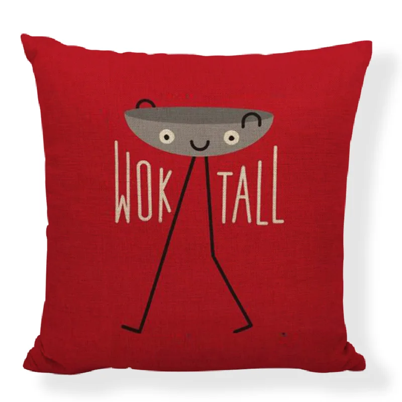 Забавная фраза мультфильм наволочка счастливые дни пиво хлеб Бумеранг радуга