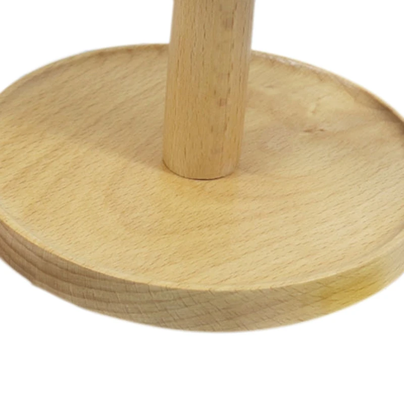 Лучшая бамбуковая подставка для кружек органический бамбуковый держатель