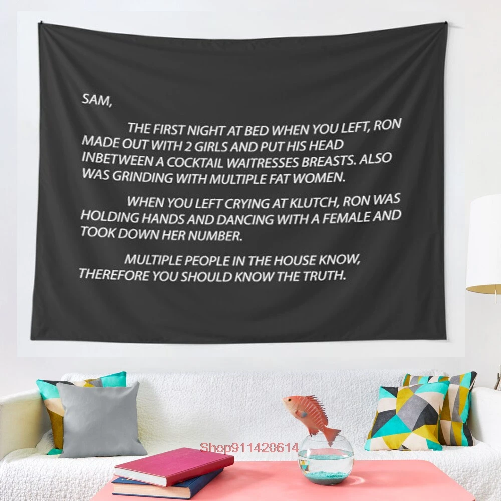 

letter to sammi tapestry Hippie Wall hanging cloth Coffee bedroom Tapestry Mandala Fabric Boho Wall Cloth Tapestry