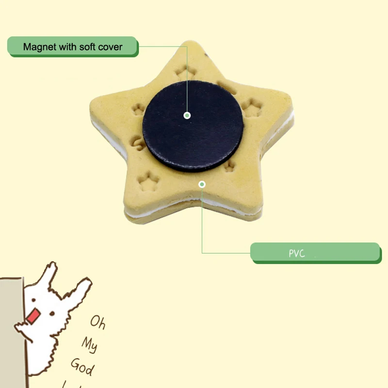 Искусственный десертный магнит на холодильник сладкого десерта магнитный