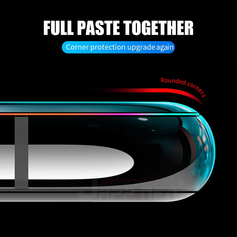 20D полностью наклеиваемая поверхность покрытие закаленное Стекло для samsung Galaxy A50 A20 A30 A40 A70 A80 A90 A10 M20 M30 M40 Экран протектор Стекло пленка