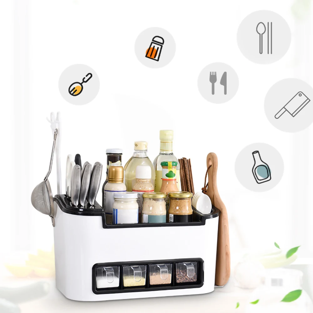 Многофункциональная детская комбинированная кухонная стойка для хранения