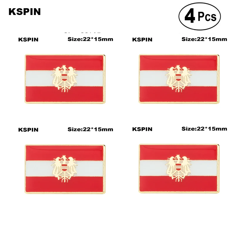 

Australia Flag Pin Lapel Pin Badge Brooch Icons 4pcs
