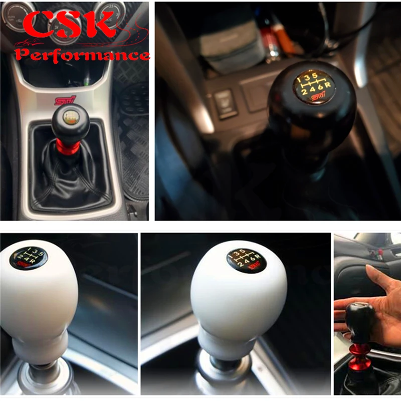 Ручка переключения 6MT Legacy GDA GDB GC8 черная для JDM Su Bar WRX Impreza STI ручка передач