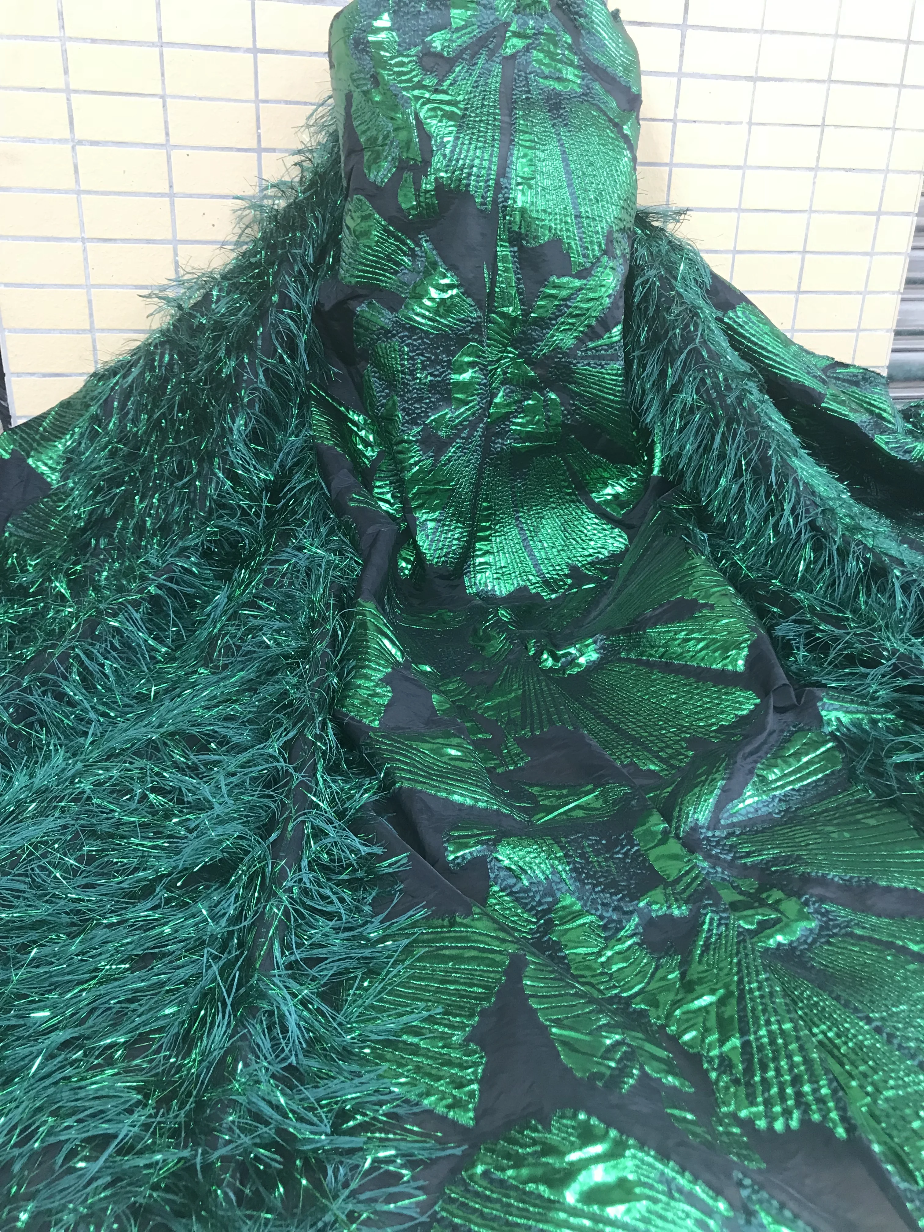 Африканская кружевная ткань нигерийские кружева с вышивкой фатиновая для