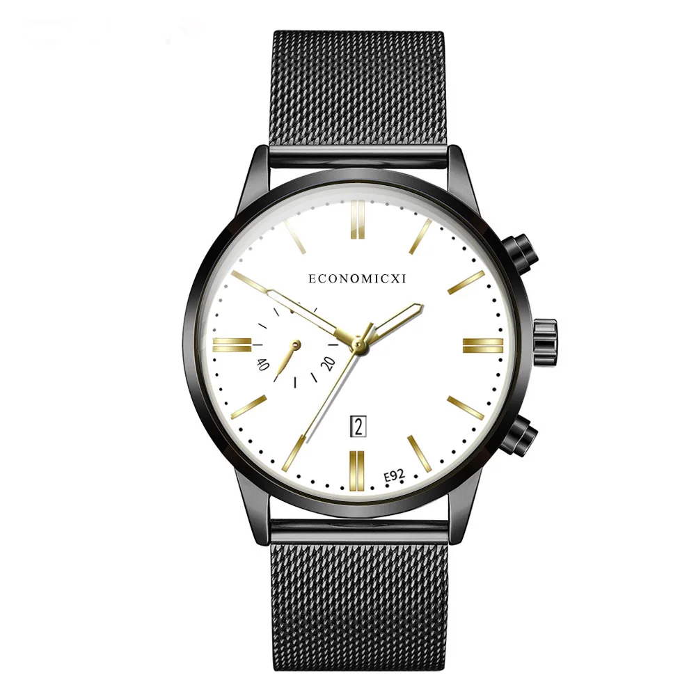 Экономичные оригинальные часы мужские Студенческие Спортивные кварцевые
