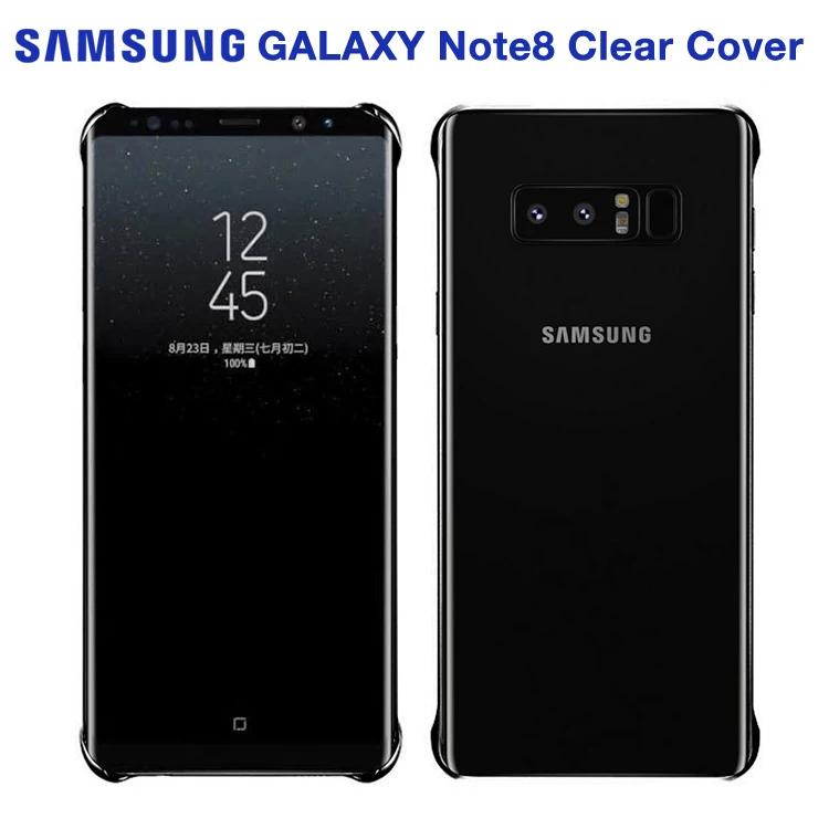 SAMSUNG оригинальный ударопрочный чехол для телефона мягкий Samsung Note 8 N9500 N950F SM NOTE8 Stealth