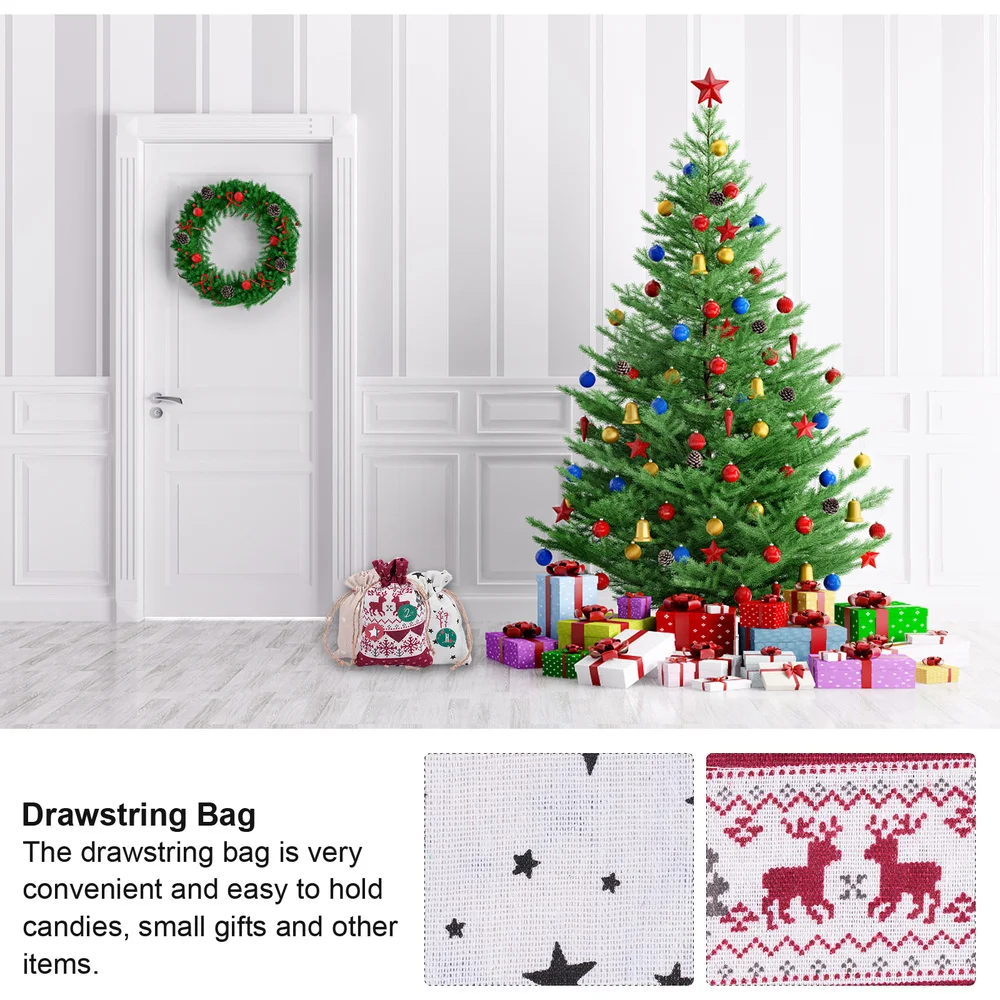 Practical Durable Creative Breathable Gift Packing Bags Candy Drawstring | Дом и сад