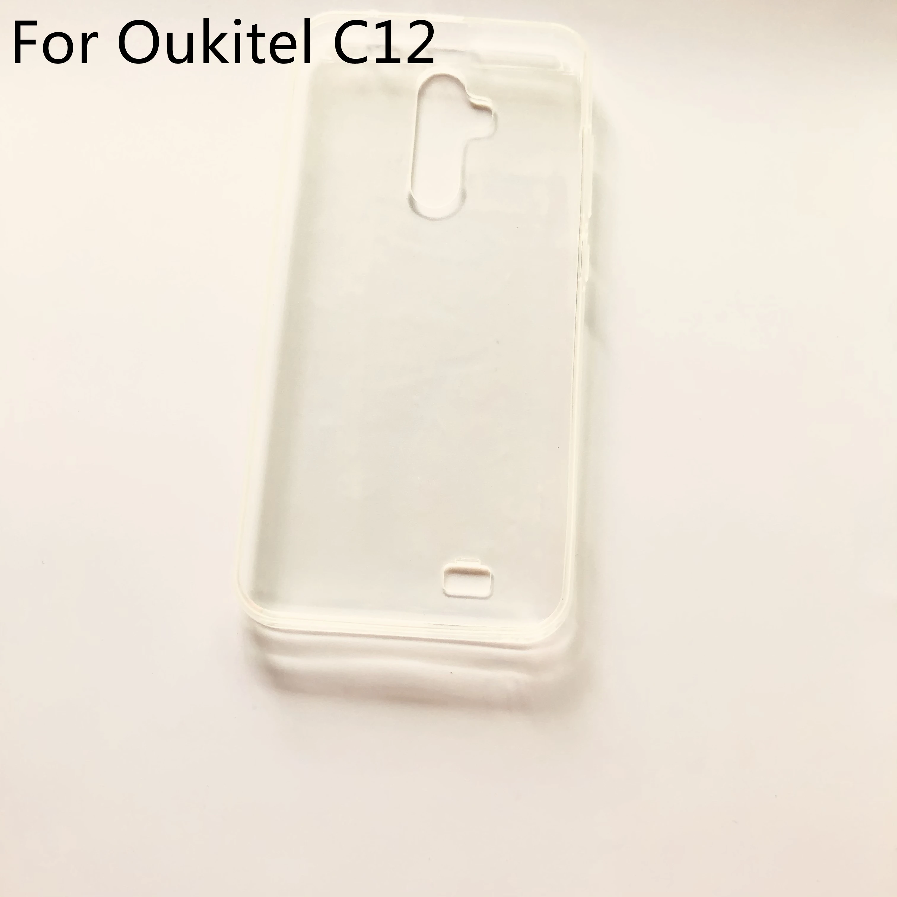 Oukitel C12 Новый чехол из термополиуретана и силикона чистый мягкий чехол для Oukitel C12 MT6580 6,18 