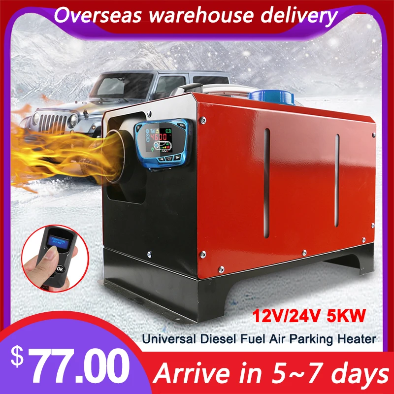 

Goxfaca universal Car Diesel Fuel Air Parking Heater LCD Display For RV Trucks / Motor-home / Boats / Camper Van