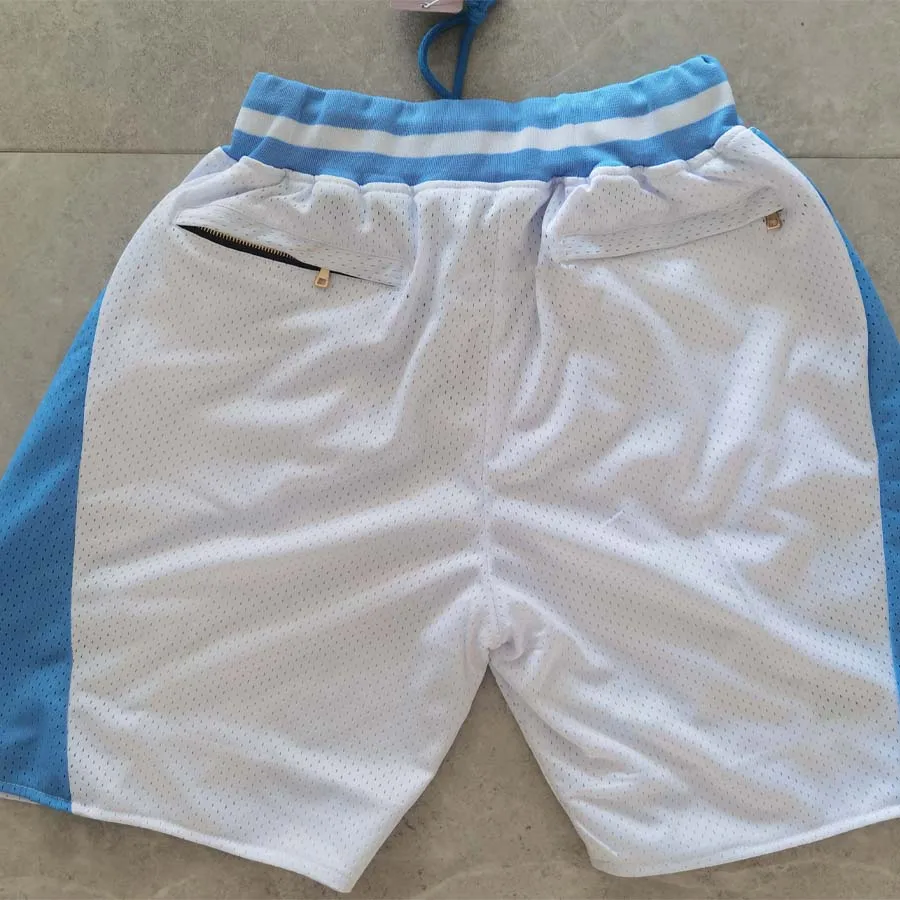 

2021 Men's America Basketball North Carolina Stretch Shorts Pocket Pants Jersey