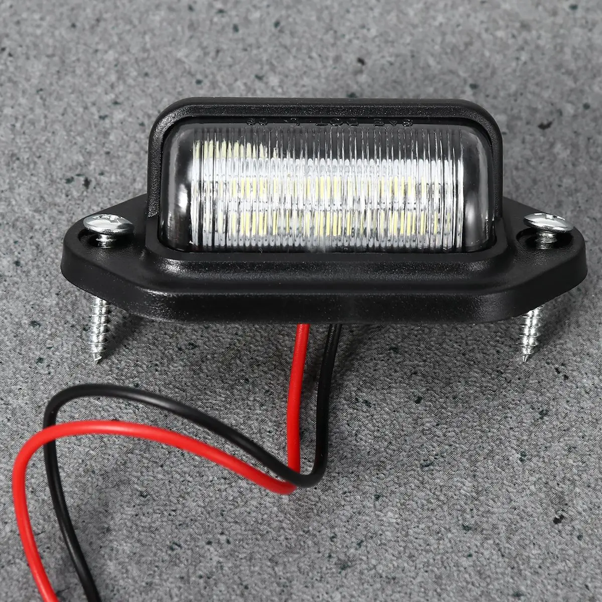 WINOMO 2 шт. Автомобильный светодиодный светильник для номерного знака 12 в боковой