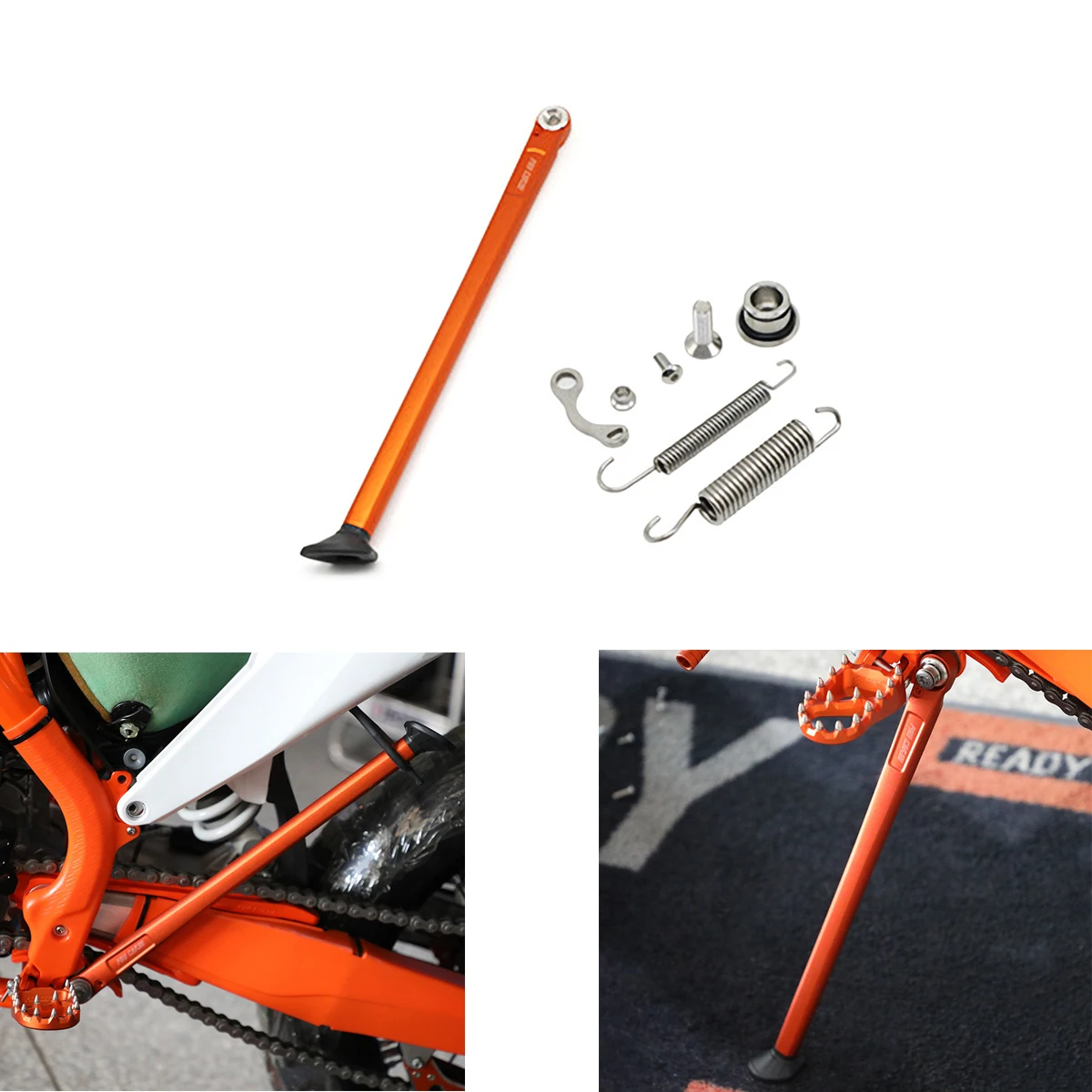 

Motorcycle Parking Side Stand Kickstand+Spring CNC Alloy Forged For KTM EXC EXC-F XC XC-F XC-W EXC-R XCF-W XCR-W EXCF XCW