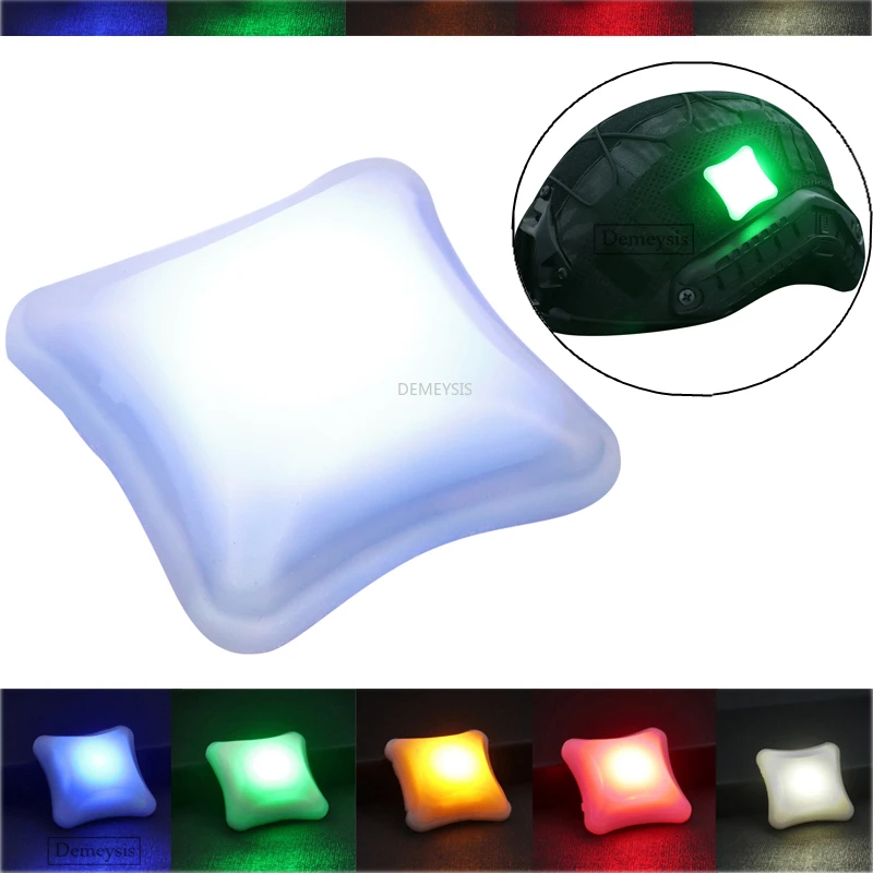 

Tactical Helmet Light Military Survival Light Outdoor Camping Flash Light with Magic Tape Support Fast Helmet Rescue Light