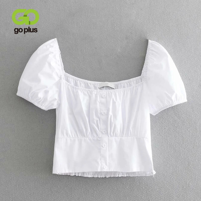 GOPLUS рубашка женская осень 2019 блузка рубашки женские топы блузки мо с коротким