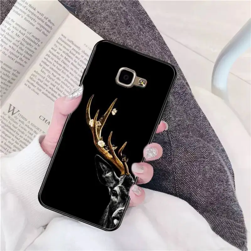 FHNBLJ чехол для телефона с оленем лося Samsung A30s 51 5 71 70 40 10 20 s 31 A7 A8 2018 | Мобильные