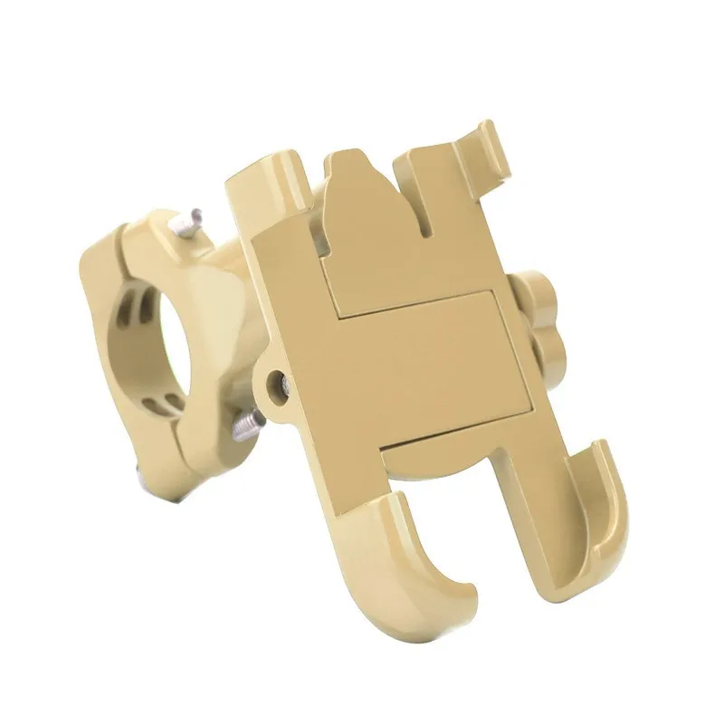 

Universal Motorcycle Mobile Phone Bracket Handlebar Rearview Mirror Mount Aluminum Metal Anti-fall Phone Holder