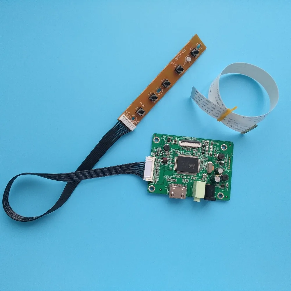 Для N156HGE-EAL/EAB/EAL Rev. C2/C1 EDP Мини ЖК светодиодный контроллер 1920X1080 HDMI 15," комплект дисплей панель монитор кабель экран