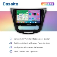 dasaita vivid car radio for nissan qashqai 2014 2015 2016 2017 2018 android vehicle carplay stereo receiver gps navigation dsp