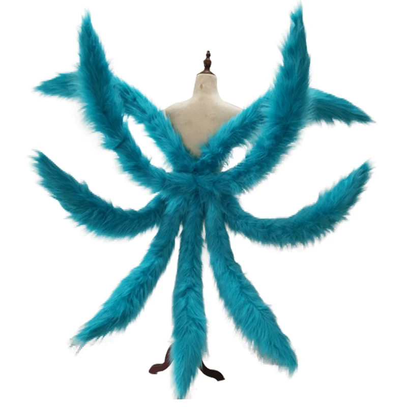 

[STOCK] Game LOL Femeal Hero Ahri Nine Tailed Tail Lotus Flower Magical Girl Cosplay ACC Halloween Cosplay Free Shipping 2020