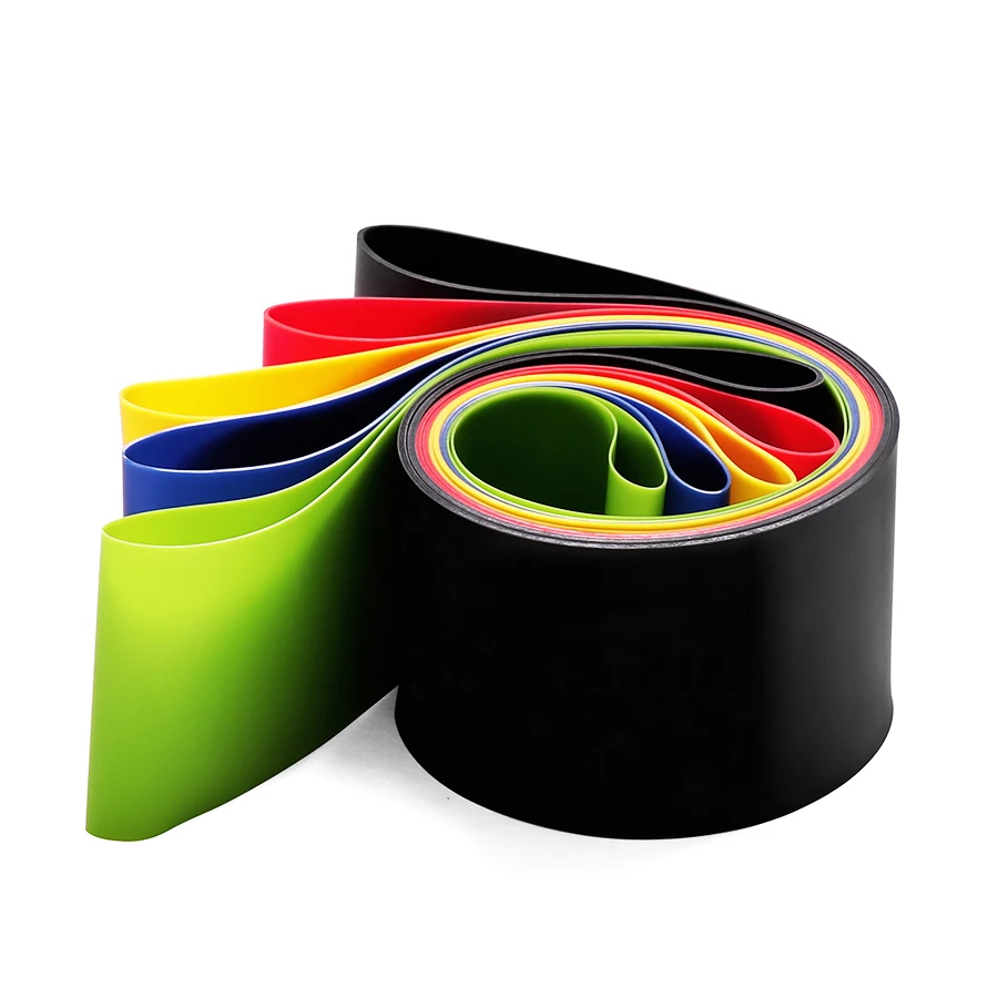 Эспандер резиновый для занятий спортом эластичная резиновая лента йогой