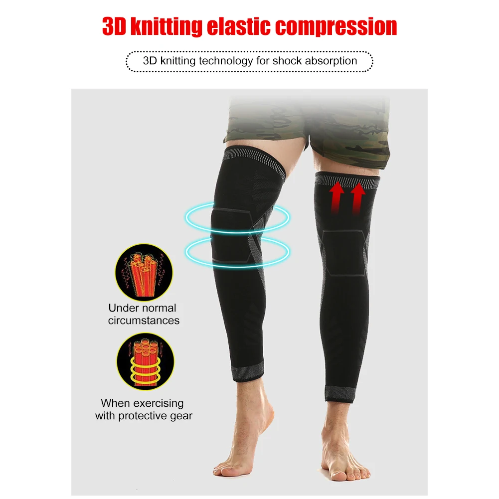 

Outdoor Sports Cycling Compression Knee Leg Protector Brace Strap Sleeve