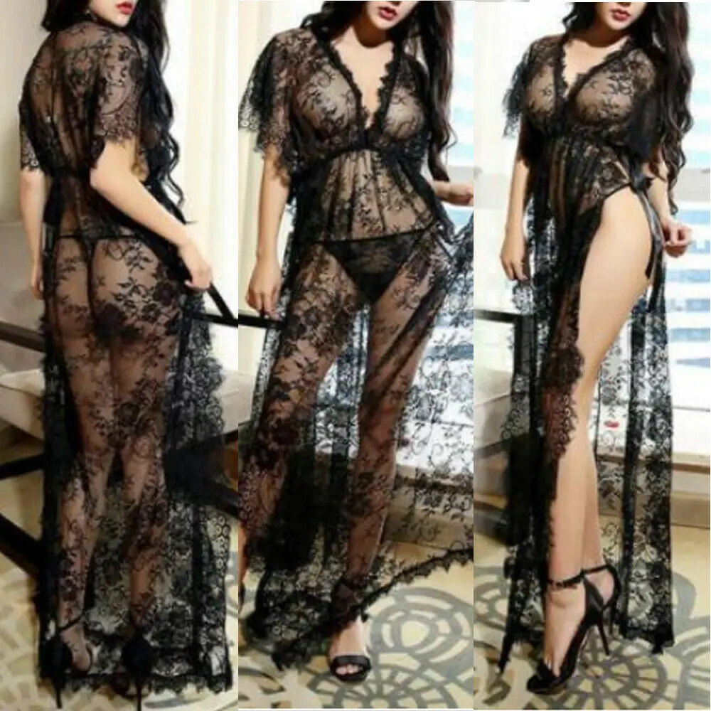 Сексуальное женское нижнее белье экзотические платья кружевной кардиган одежда
