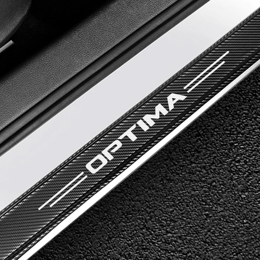 

Защитная Наклейка на порог автомобильной двери от царапин для Kia Optima 4 шт.