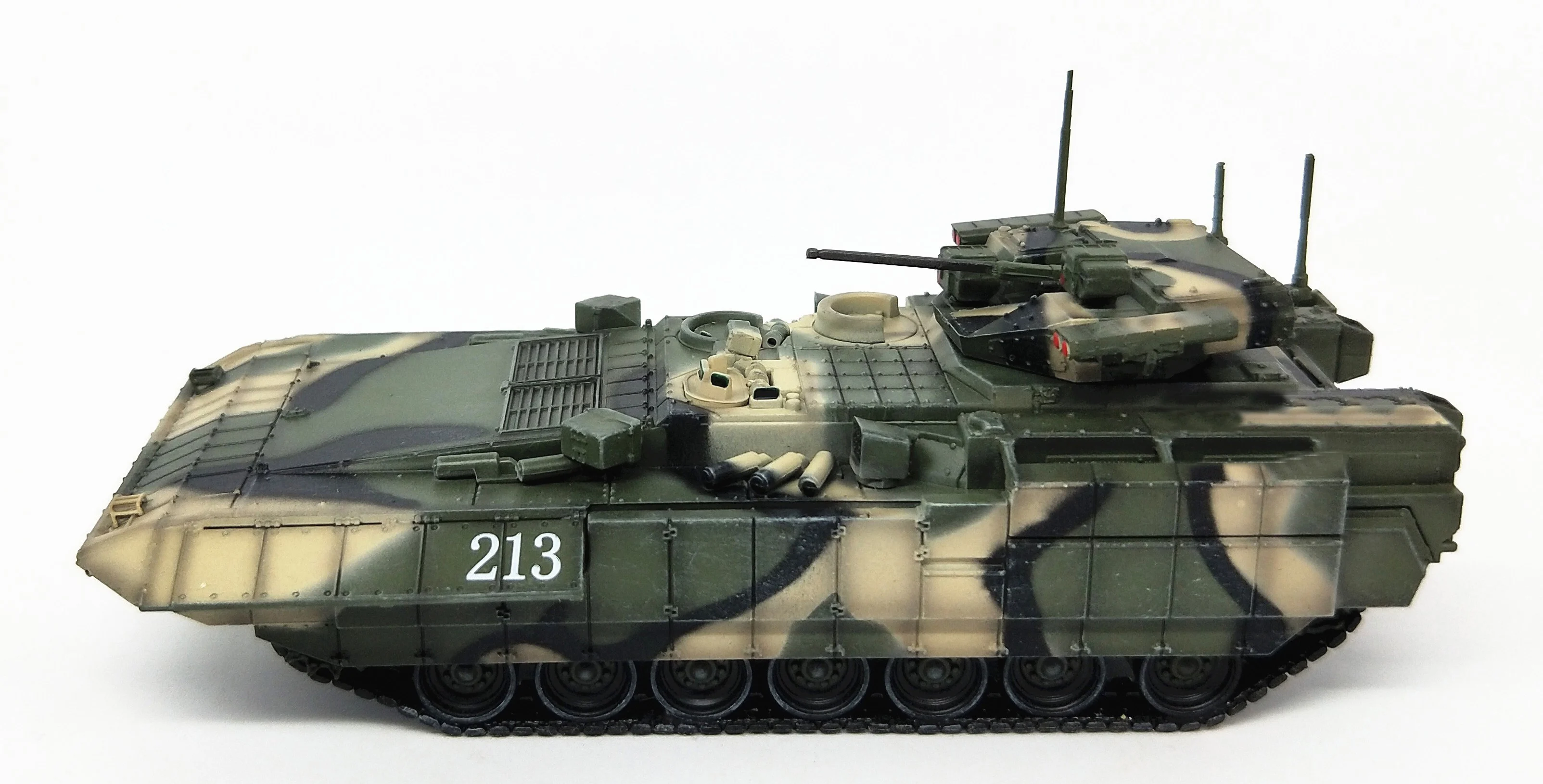 1: 72 русские T-15 фигурки солдат модель танка сплав шасси Коллекционная модель