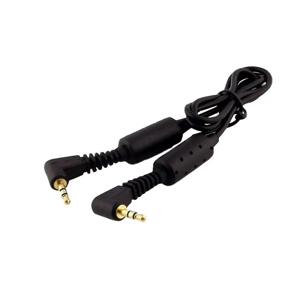 10x 60cm Gold Plated Connector 2.5mm 3 Pole Male to Plug Right Angle Stereo Headphone AUX Audio Extension Cable | Электроника