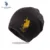 Модная вязаная шапка Us Polo Assn с вышивкой для пары, черная осенне-зимняя теплая шапка для спорта на открытом воздухе, досуга, для родителей и детей - изображение