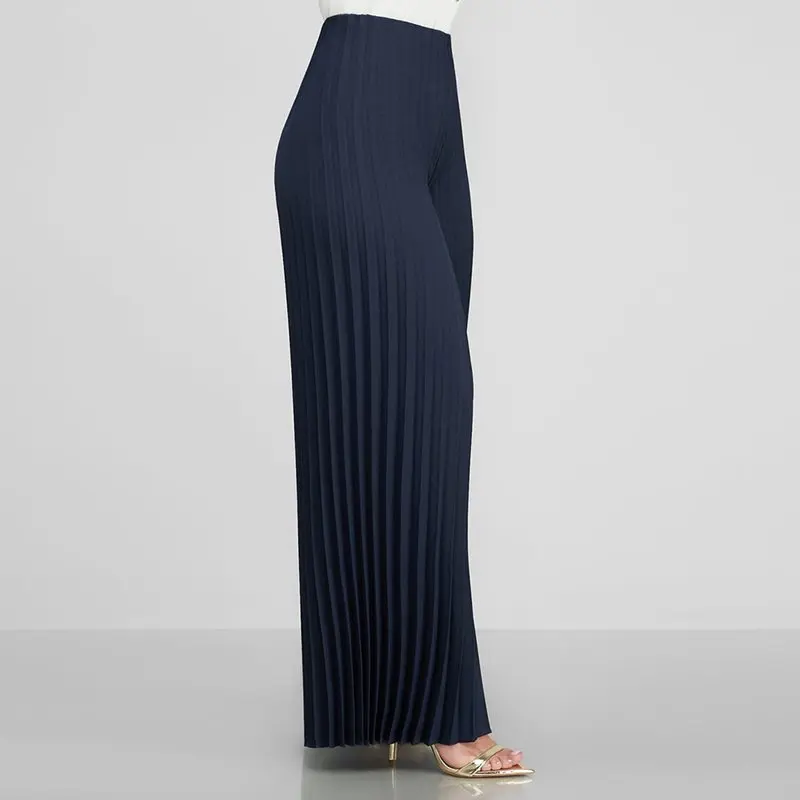 Африканский плиссированные брюки с широкими штанинами Офисные женские туфли