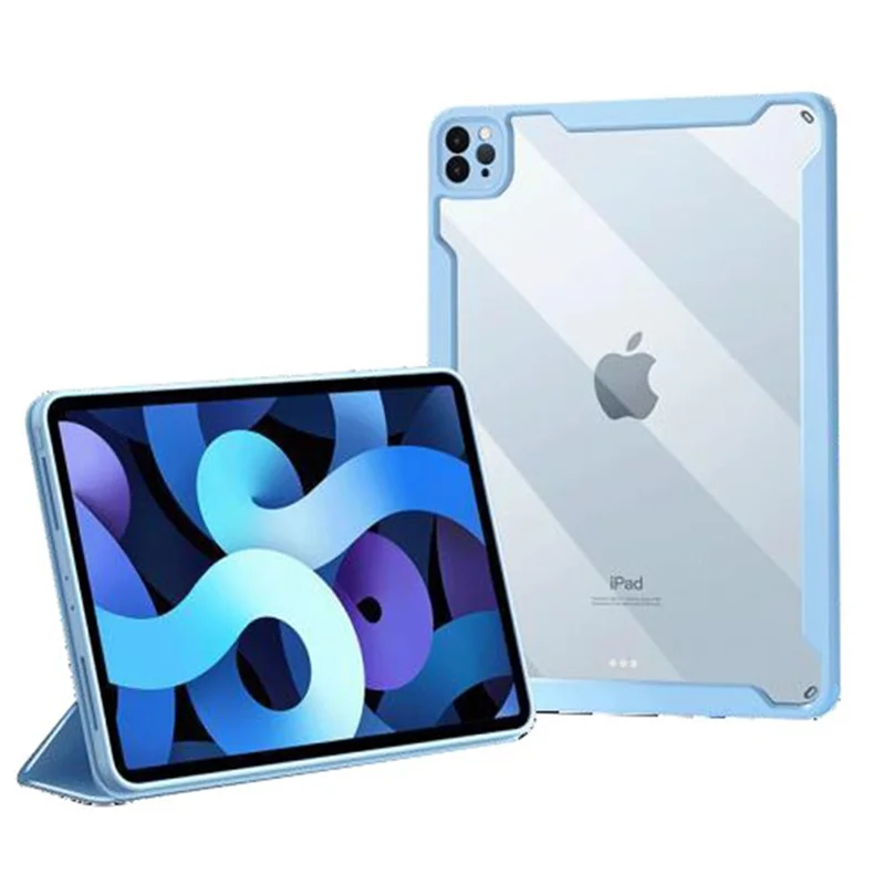 

2021 new iPad Pro 11 inch magnetic suction rotary protective cover air4 silicone 10.9 inch 10.2 tablet separated transparent bac