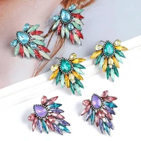 ztech new cute elegant stud earrings for women girls korean fashion style flower statement earring cheap wholesale pendientes