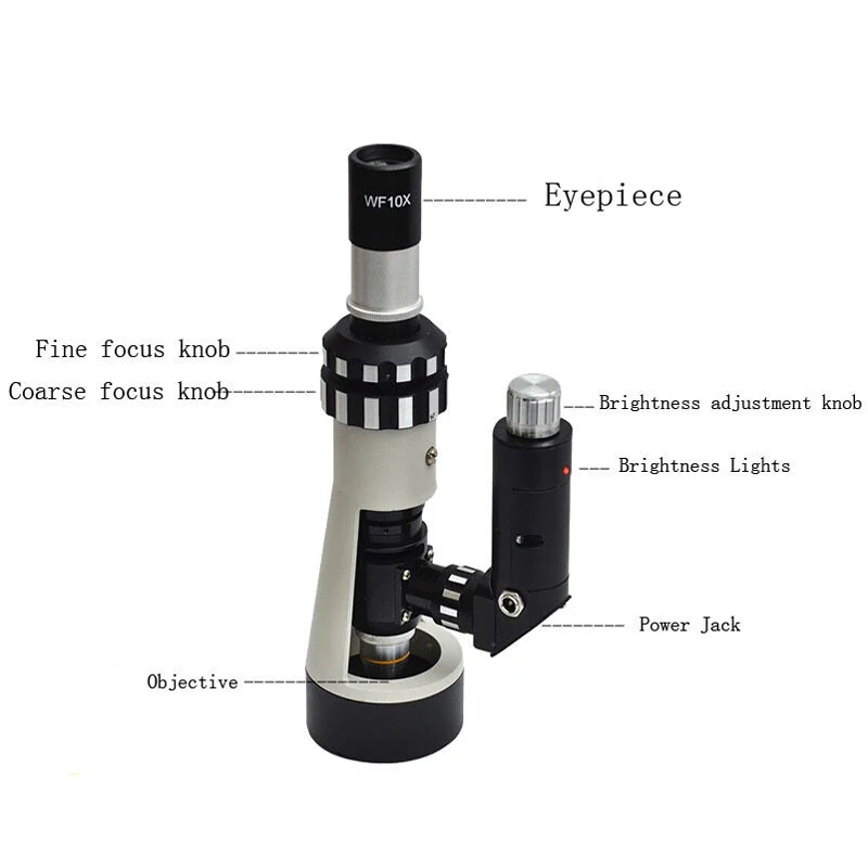 Портативный металлургический микроскоп Proscope + Подвижная сцена с магнитной