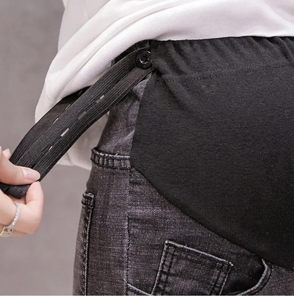 Девушки беременные женщины брюки от живота поддержки Штаны беременным женщинам