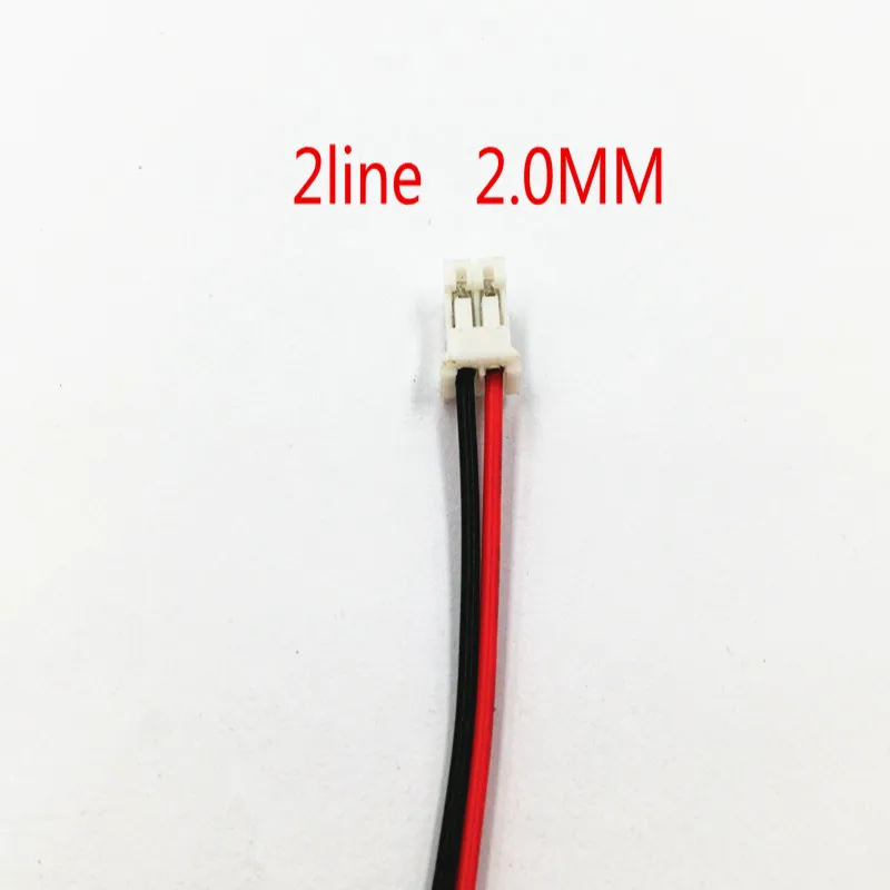 plug 2.0mm Литровая энергетическая батарея 501221 3,7 в 100 мАч 501220 481220 литий-полимерная батарея с защитной панелью для MP5 Bluetooth наушники - Цвет: plug 2.0mm