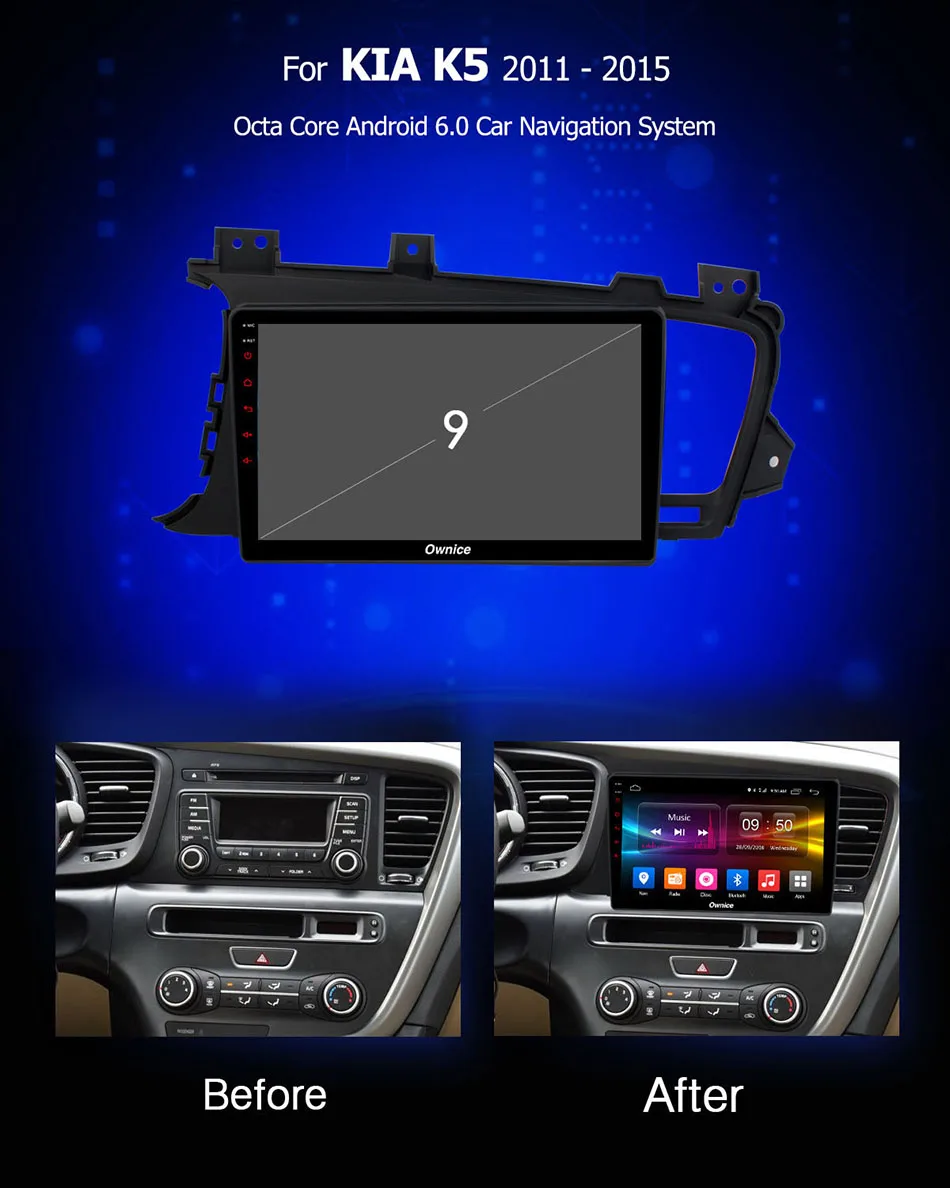 Ownice Octa Core Android 9 0 4G 64G Автомобильный dvd-плеер DSP GPS Радио Стерео 360 панорама