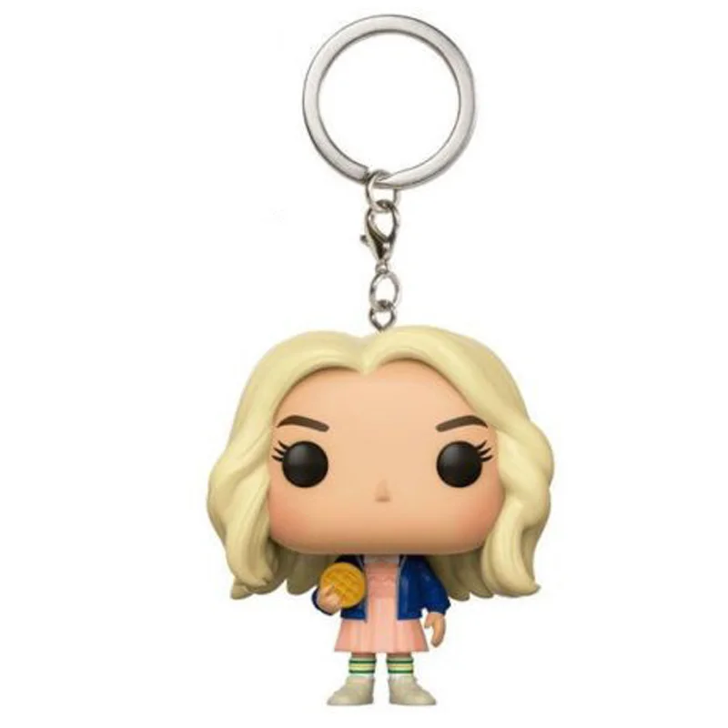 Брелок для ключей Demogorgon Stranger Things, брелок для ключей Eleven Model