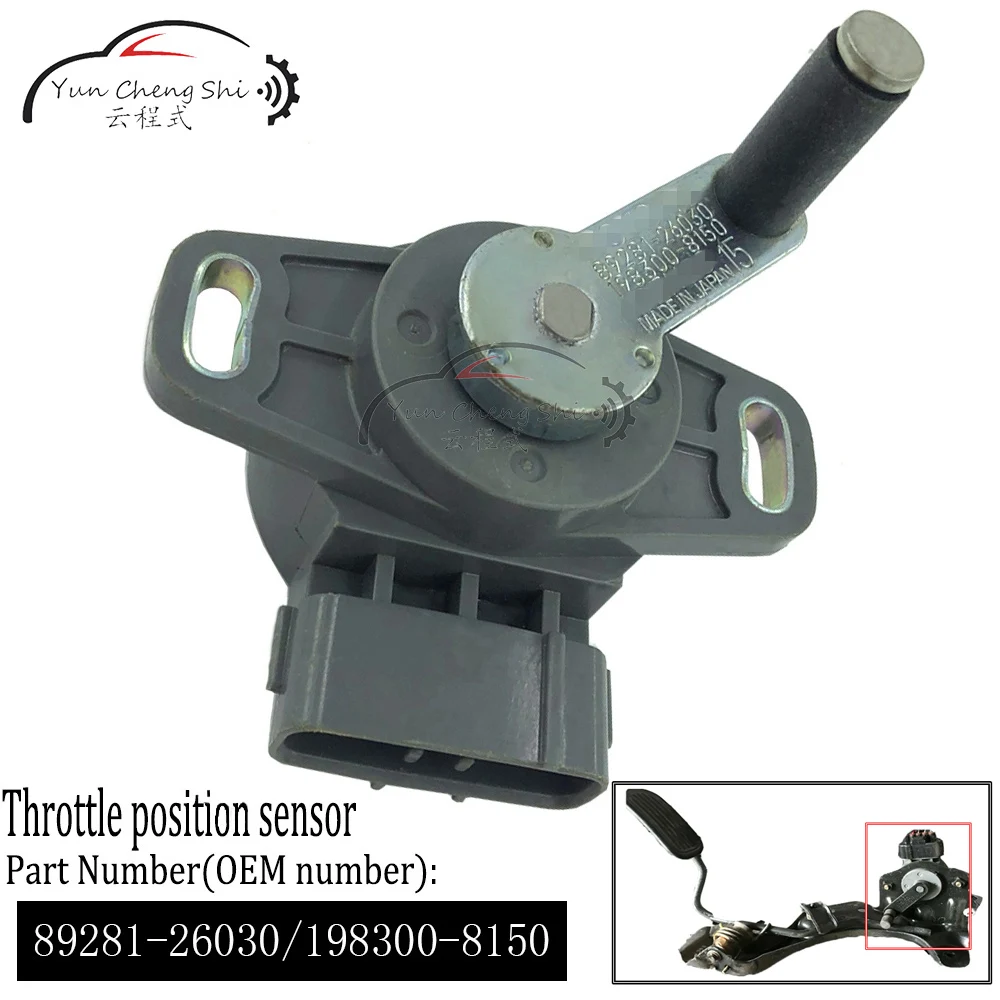 

Оригинальный датчик положения педали акселератора 89281-26030 198300 -8150