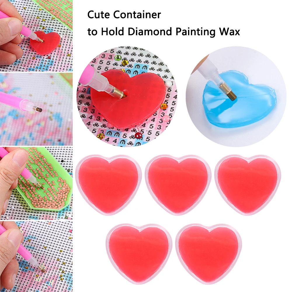 

New Sticky Wax for Diamond Painting Kit DIY Diamond Embroidery Glue Wax with Box Point Paste Drill Mud Painting Crafts Tools