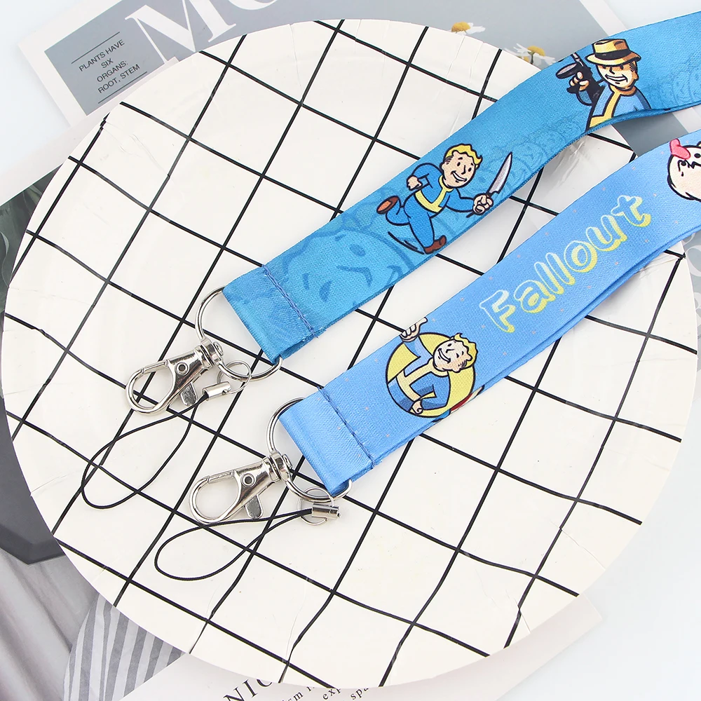 

HJ57 Anime Shelter Boy Lanyard For Keys Mobile Phone Hang Rope Keycord USB ID Card Badge Holder Keychain DIY Lanyards