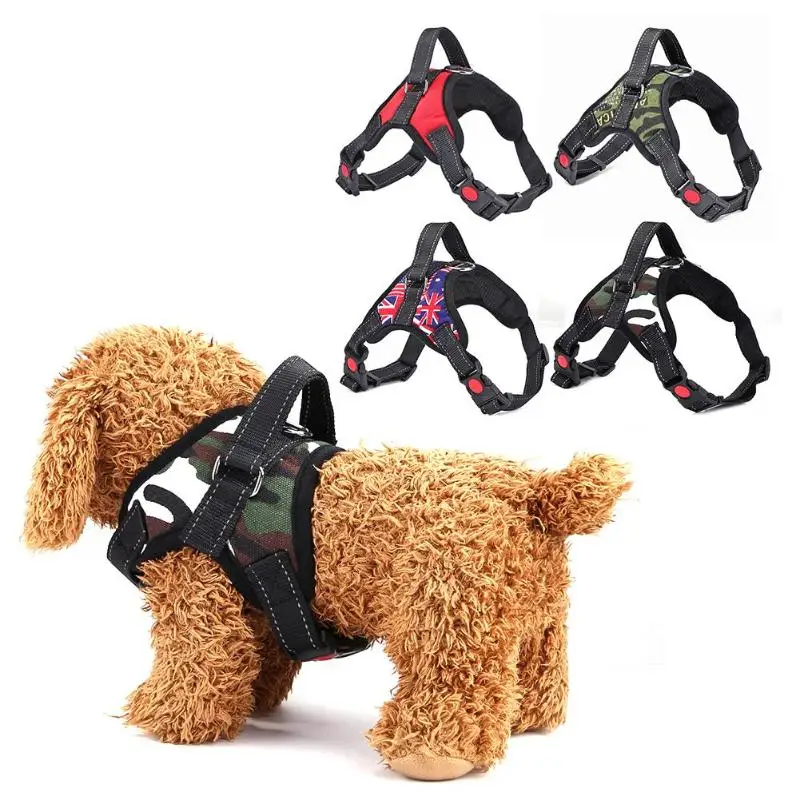 

Adjustable Nylon Dogs Harness Vest Collar Puppy Chest Strap Training Vest for Pet Dogs Walking Harness Pets Supplies