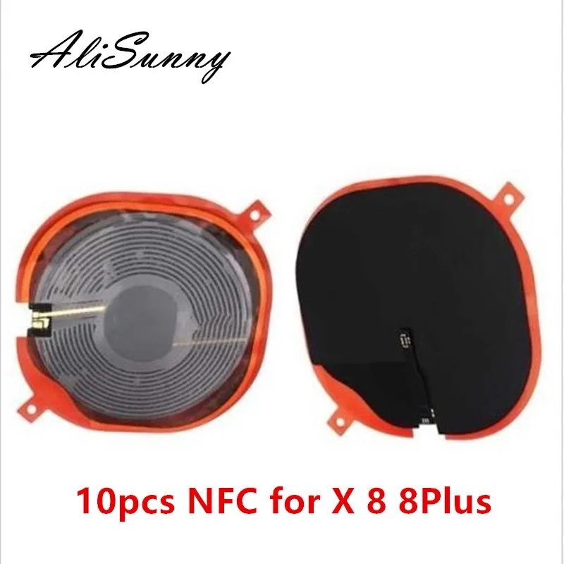 AliSunny 10 шт. беспроводной зарядный чип NFC катушка для iPhone 8 Plus X P зарядное устройство