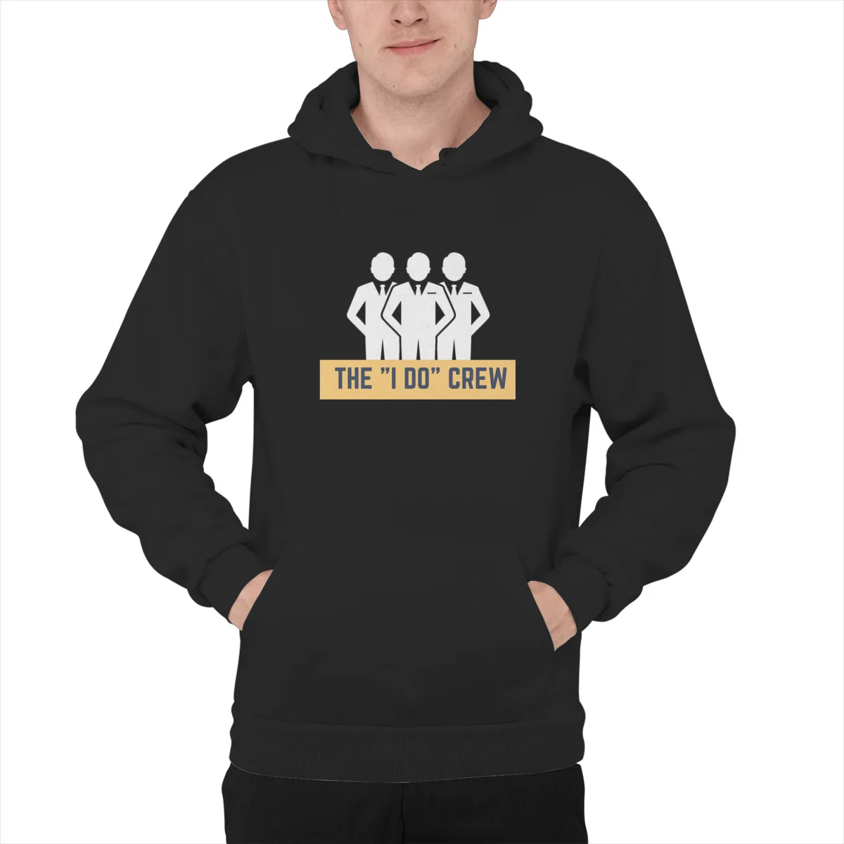 

Men's Hoodie The I Do CrewCotton Funny Punk Streetwear winter Sweatshirt 41342