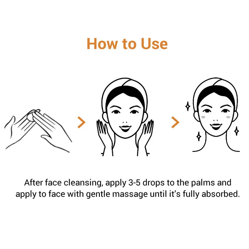 

Vitamin C Effective Whitening Face Serum Freckle Removal Brighten Skin Remove Stains Melanin Shrink Pores Moisturizing Care