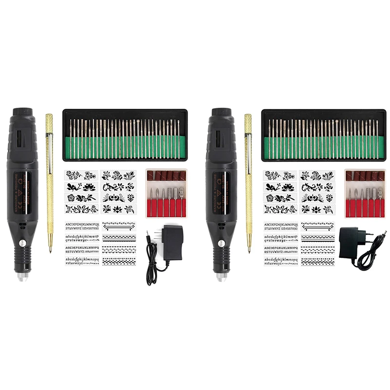 

Электрическая миниатюрная гравировальная ручка «сделай сам», набор инструментов для гравировки из металла, стекла, керамики, пластика, дер...
